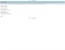 Tablet Screenshot of alamomotel.net